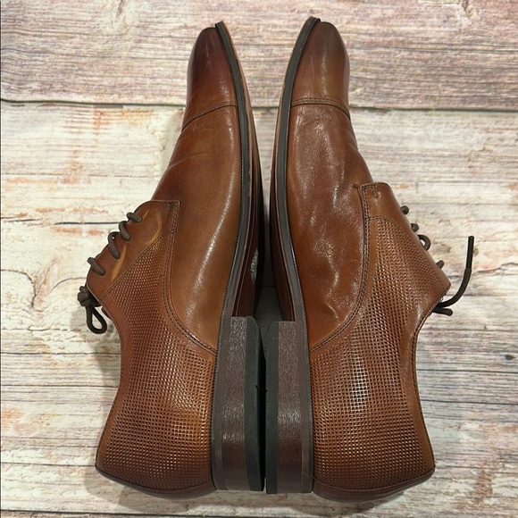 Florsheim Sz 10D Postino Cap Toe Oxford in Cognac • NEW! main image 6